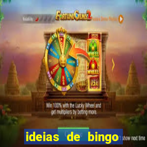 ideias de bingo para o natal